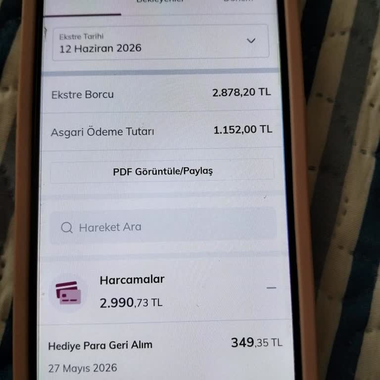 Bilgilendirme Olmadan Kesilen 349,35 TL Hediye Para Geri Alımı İadesi Talebi