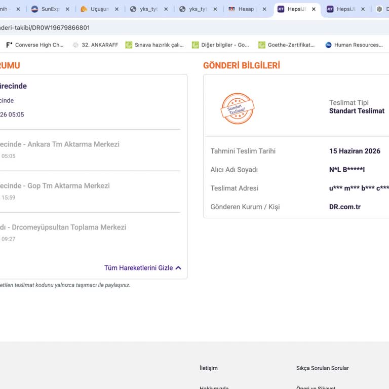 Hepsijet Kargosu Ankara Transfer Merkezinde Duruyor, İade Gecikiyor
