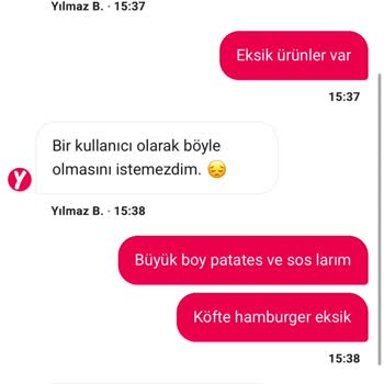Eksik Ürün Gönderimi Ve Çözülmemiş Şikayet