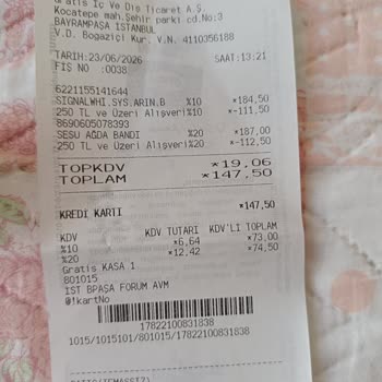 Gratis Şubelerinde Üst Üste Açılmış Diş Macunu Satışı