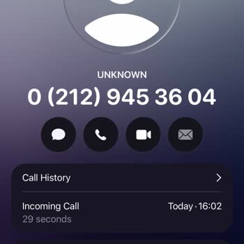 02129453604 İzinsiz Anket Araması Ve Kişisel Verilerin Kullanımı Konusu