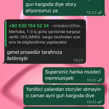 Sözde Aynı Gün Kargo, Gerçekte Geciken Teslimat Ve İade İsteği