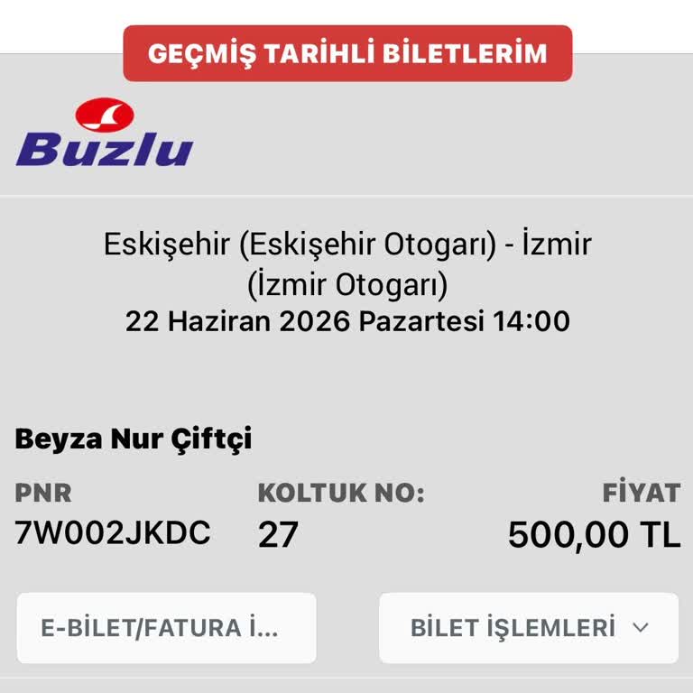 Araç Arızaları Ve Uzun Beklemeler Nedeniyle Konforsuz Aktarma Ve Bilet İadesi Talebi