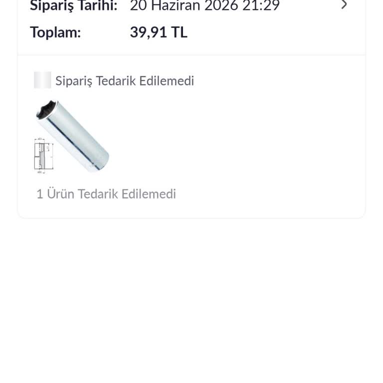 Siparişim Bildirimsiz İptal Edildi Ve Fiyat Artışı Mağduriyetine Neden Oldu