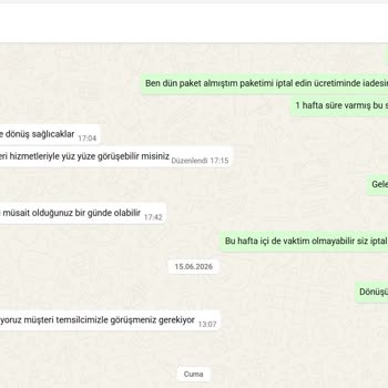 Cayma Hakkım İhlal Edildi Ve Ücret İadesi Reddedildi