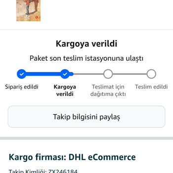 Amazon'da Eski Adrese Yanlış Gönderim, Yeni Adrese Acil Adres Değişikliği Talebi