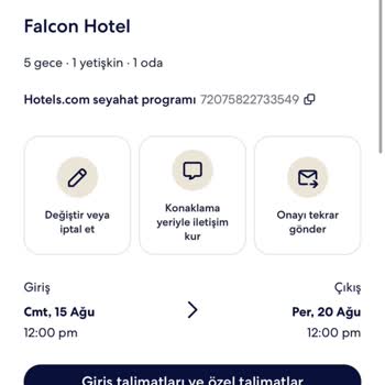 Hotels.com'da Rezervasyonum Tek Kişi Gösteriliyor, İki Yetişkin Olarak Acil Düzeltme Talebi