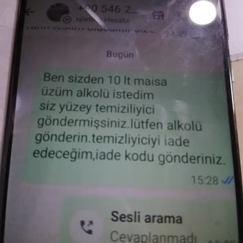 Yanlış Ürün Gönderimi, İade Sorunu Ve Tehditkar İletişim
