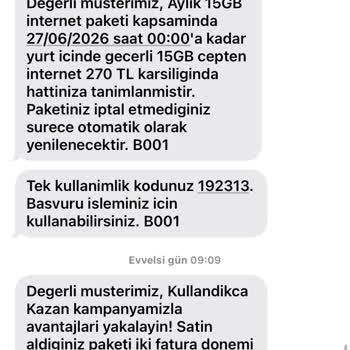 İnternet Kesintisi Ve Sürekli Ertelenen Arıza Nedeniyle Telafi Talebi