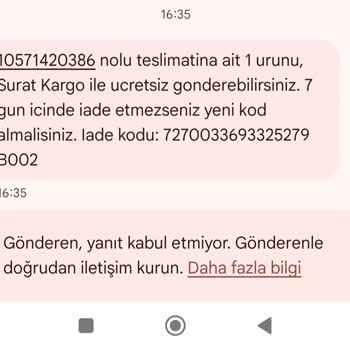 Teslim Edilmeyen Ayakkabılık Ve 2000 TL İadesi İçin Acil İşlem Talebi