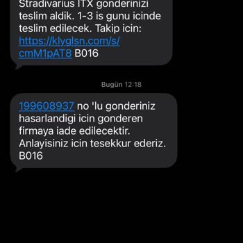 Teslim Edilmeden Hediyelik Bluzun Hasarlı İade Edilmesi Ve Bilgilendirme Eksikliği