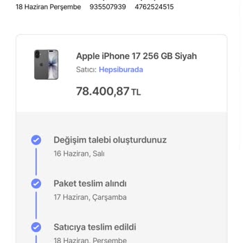 Hepsiburada'dan Satın Alınan Apple Telefonunda Dokunmatik Arıza Ve Değişim Sürecindeki Gecikme