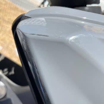 Motosiklet Tesliminde Boya Çıkarma Ve Çizikler, Satıcı Geri Dönüş Yapmıyor