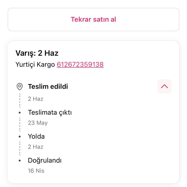Teslim Edildi Görünen 27229 Numaralı Siparişim Ulaşmadı Ve İade Bekliyorum