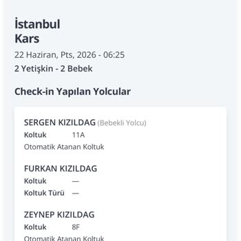 Pegasus'ta Çocuk Kayıt Hatası Ve 15.000 TL'lik Yeni Bilet