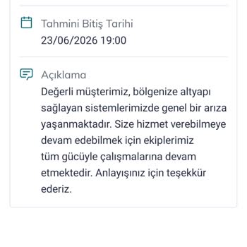 TTNET Fiber İnternet Kesintisi Ve Fatura İndirimi Talebi