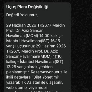 Ödediğimiz Farklı Ücretin İadesi İstiyoruz: Uçuş Otomatik Olarak Daha Ucuz Sefere Değiştirildi