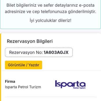 İnternetten Alınan Bilet İçin Servis Reddedilmesi Ve Müşteri Hizmetleri Sorunu
