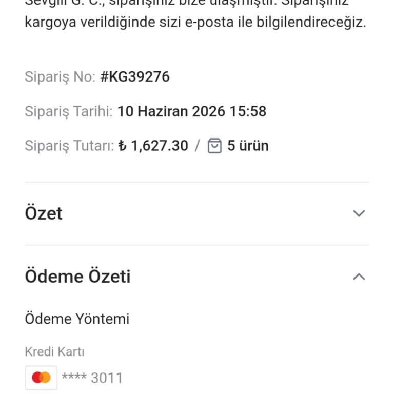 Kuğu Kids'ten 1600 TL'lik Siparişim 13 Gün Sonra Gelmedi, İade Talebi