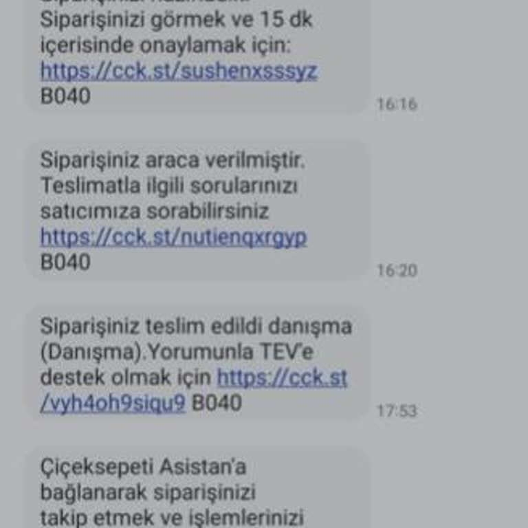 Çiçek Sepeti Teslim Edilmediği Görünen Siparişte Mahcup Durum Ve İade Talebi