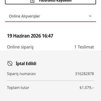 Media Markt Siparişim Sistem Hatası Nedeniyle İptal Edildi Ve Fiyat Farkı Yaşadım