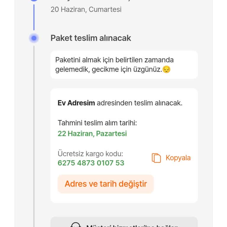 Hepsijet Randevusuna Rağmen İade Kargosunun Alınmaması