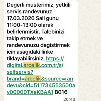 Arçelik Kronik Arızalı Bulaşık Makinesi İçin Değişim Talebi