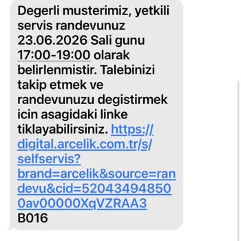 Arçelik Kronik Arızalı Bulaşık Makinesi İçin Değişim Talebi