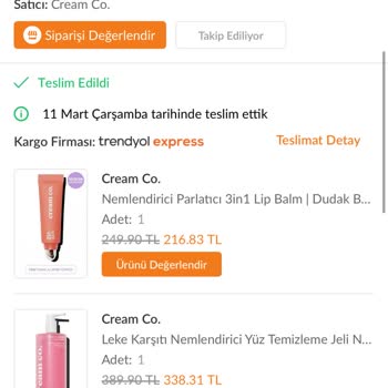 Creamco Ürünleri Nedeniyle Şiddetli Akne Ve İade Talebi