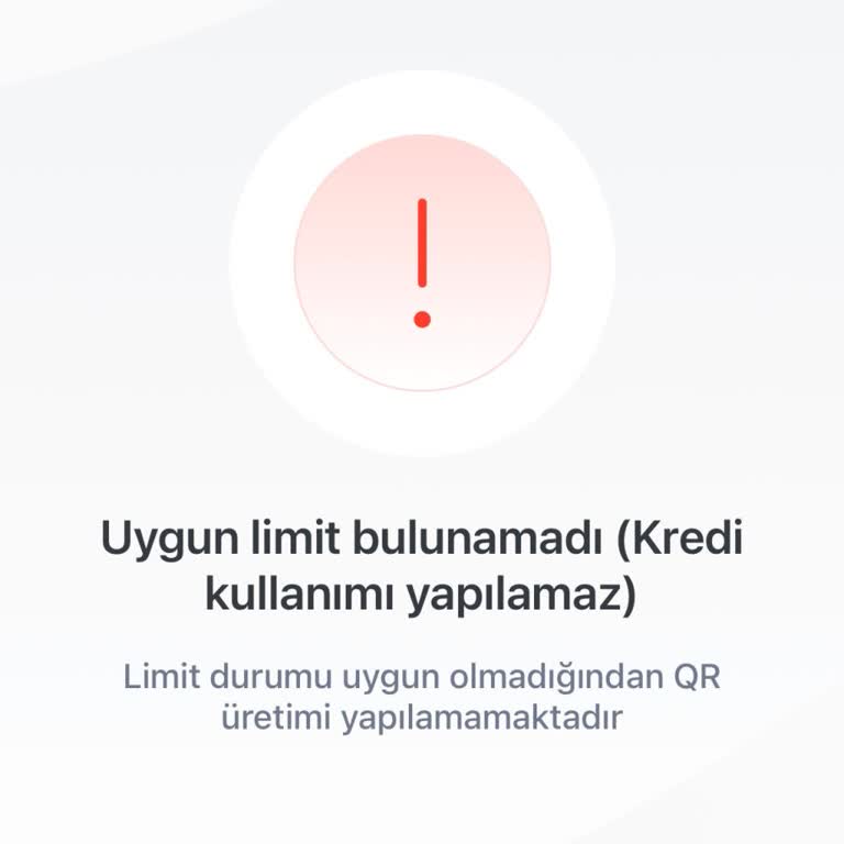 Aktif Görünen Kredi Limitinin Kullanılamaması Ve Yanıltıcı Bilgilendirme