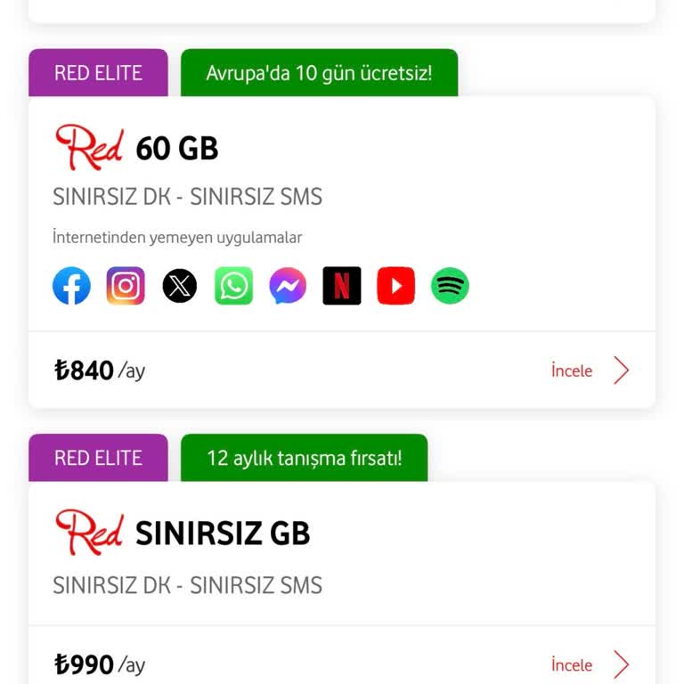 Mevcut Müşteriye Aşırı Yüksek Tarifeler Sunulması