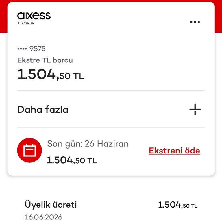 Akbank Axess Kartıma Sınırlı Kullanıma Olmasına Rağmen Kesilen Yıllık Aidatın İadesi