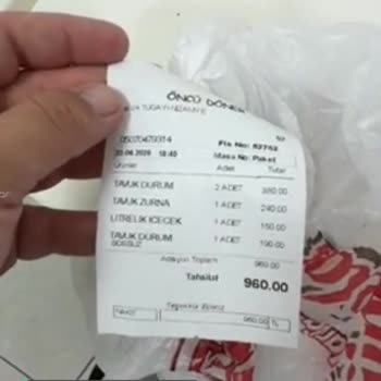 Öncü Döner İçecek Sorunu