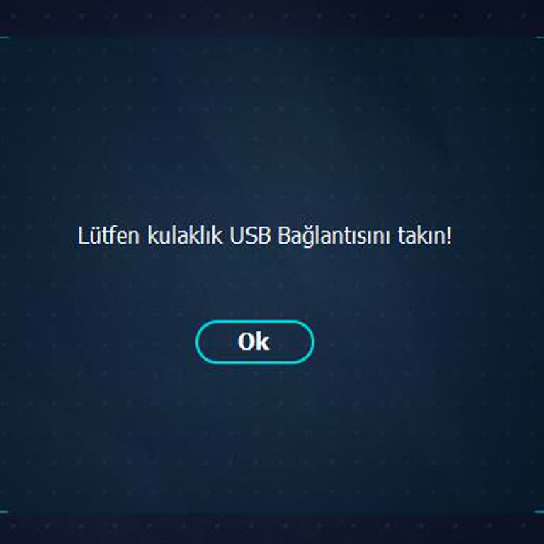 USB Üzerinden Kulaklık Tanınmıyor, Driver Kurulumu Başarısız
