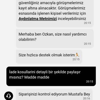 Trendyol GO Yanlış Ürün Gönderimi Ve İade Reddi