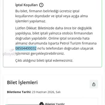 Enuygun.com Bilet İptali