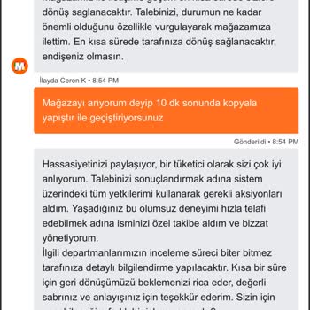 Teslim Edildi Olarak İşaretlenen 10.000 TL’lik Siparişte Eksik Ürünler Ve Yetersiz Müşteri Desteği