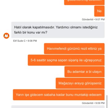 Teslim Edildi Olarak İşaretlenen 10.000 TL’lik Siparişte Eksik Ürünler Ve Yetersiz Müşteri Desteği