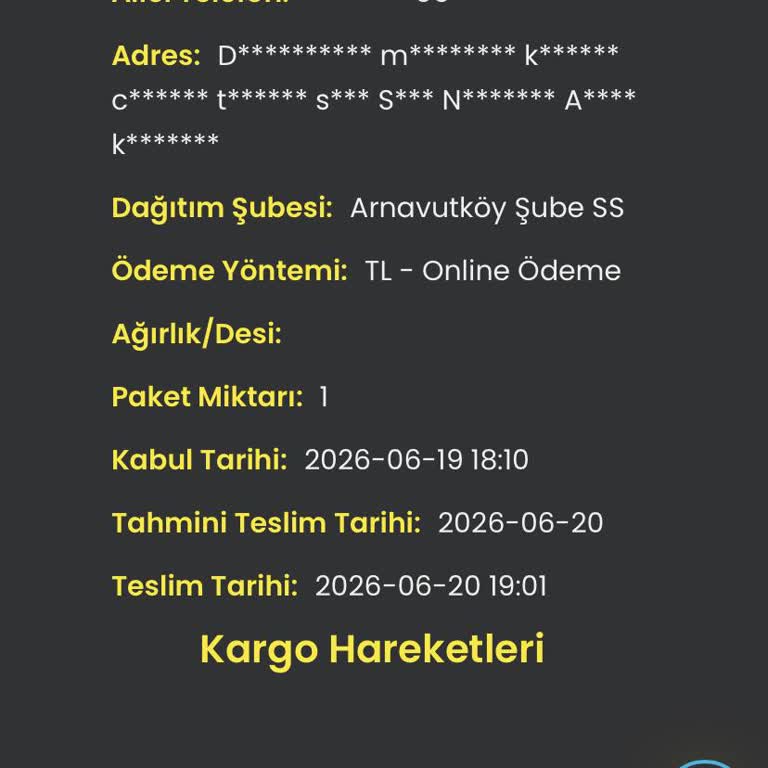 Teslim Edildi Görünen Kargo Aslında Teslim Edilmedi
