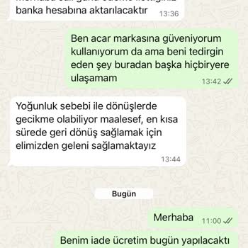 İade İşlemi Gecikti, 1.600 TL Hemen Hesaba Yansıtılsın