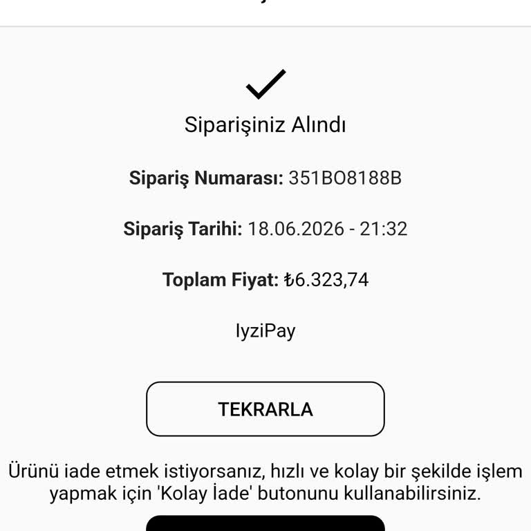 Siparişim Kargoya Verilmedi, Acil Gönderim Talebi