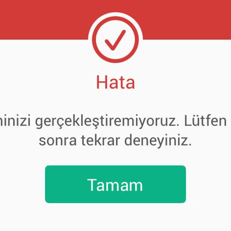 Obilet'te Sistem Hatası Nedeniyle Bilet Satın Alınamıyor