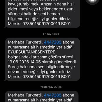 Bir Hafta İnternet Kesintisi Ve Tam Fatura Ücreti İadesi Talebi