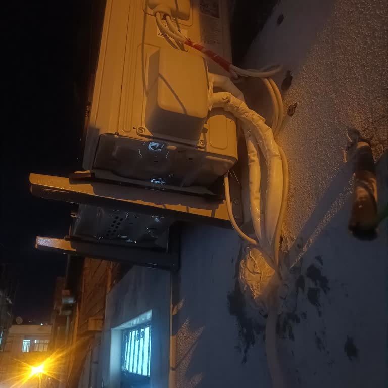 Bosch Servisinin Kısa Kesilen Boru Nedeniyle Yanlış Klima Montajı