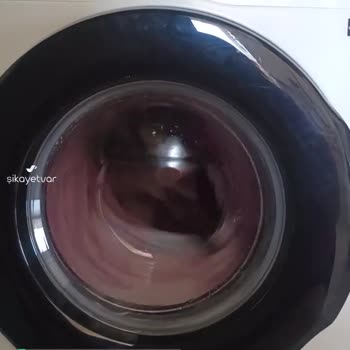 Samsung 11 Kilo Çamaşır Makinesinde Sorun