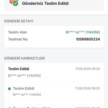Trendyol Express Boyner Ve Kargo Şirketlerinin Teslim Edilmediği Tişörtü Teslim Edildi Göstermesi
