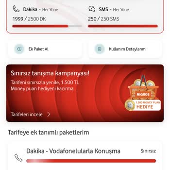 Vodafone 5 Bin TL Aşım Ücreti Hatası Ve Geri Dönüşsüz İtiraz
