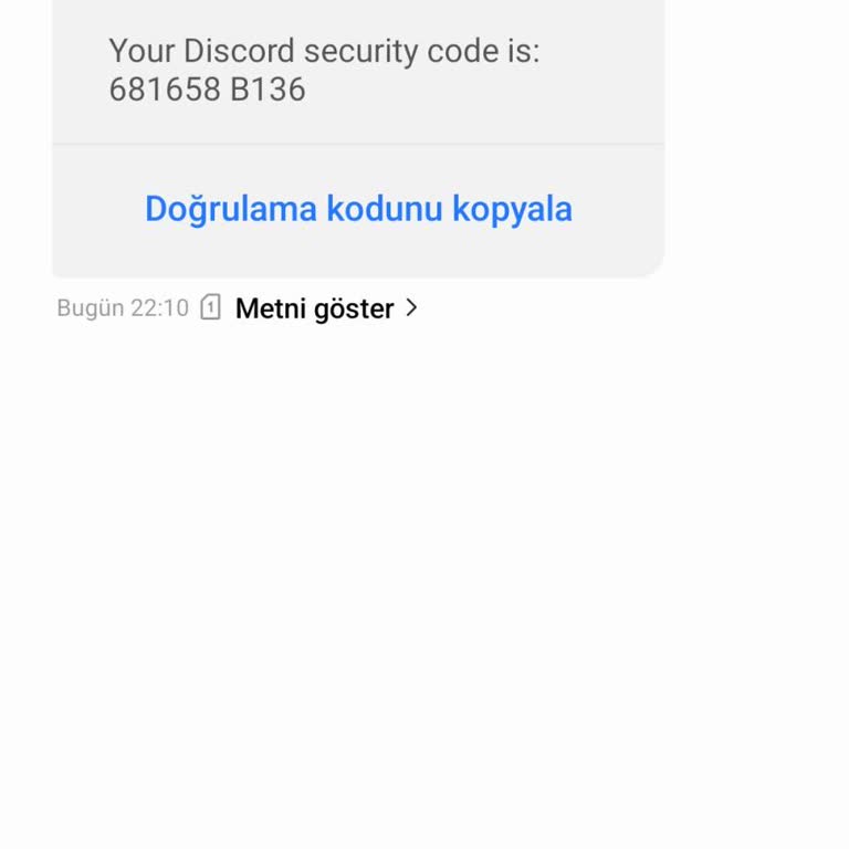Discord Doğrulama Kodu İçin Telefon Numaramın İzinsiz Kullanımı