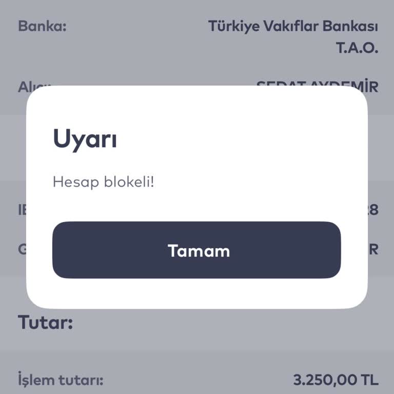 Belbim Dijital Hesabım Açıklama Olmadan Bloke Edildi, 17 Bin TL Bakiyemi Kullanamıyorum