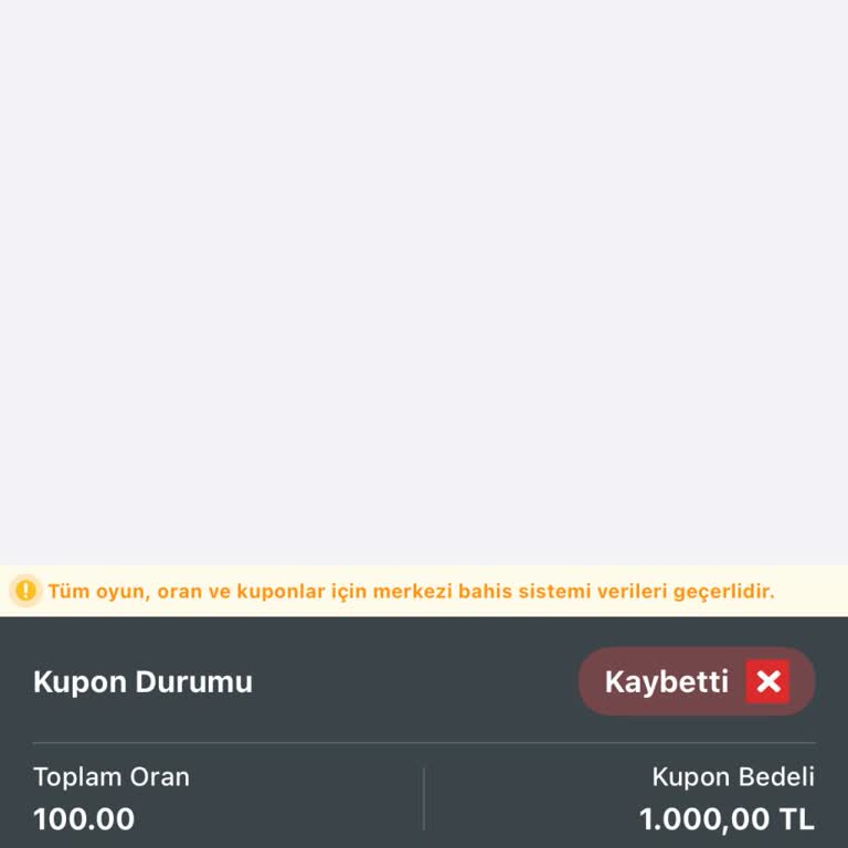 İddaa Kuponum Haksız Yere Tutmamış Gösterildi